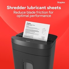 Shredder Maintenance Sheets, 24 Count – Easy Cleaning & Noise Reduction Solution
