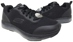 Skechers Men’s Work RF Skech-Air Chamness SR Lace Up Shoes Black Size:10.5 100U