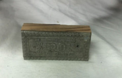 VTG Lot Letter Press Block Stamp Ink Print Type Advertising Wood Copper 2002-23B