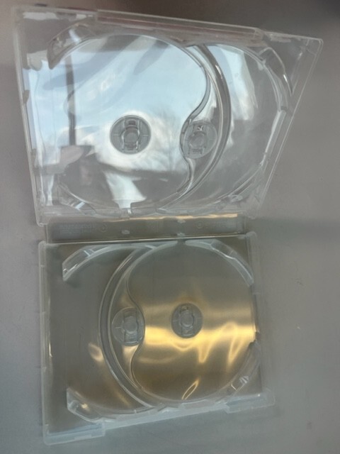 3 pcs NEW Original Scanavo Criterion 22mm Multi-4 BLU-RAY Cases,Super Clear,CR4