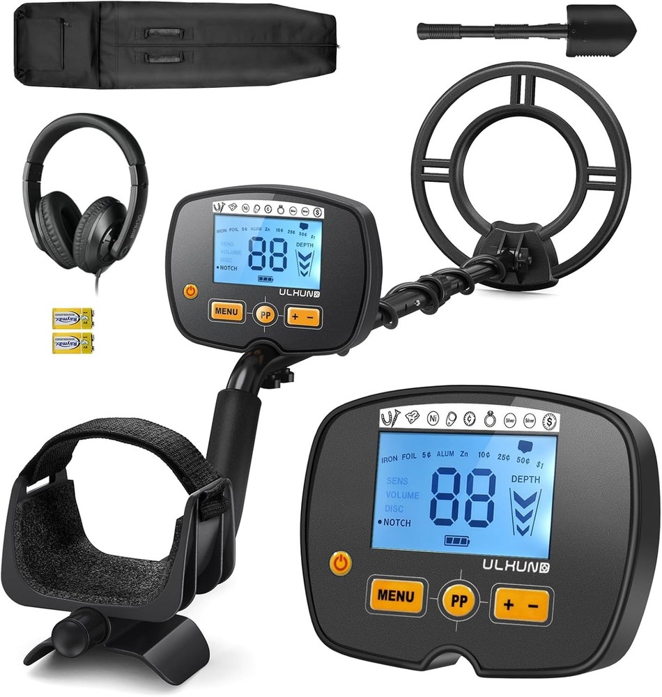 Upgraded Metal Detector for Adults Professional – High Accuracy Gold Finder with