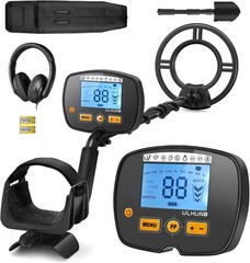 Upgraded Metal Detector for Adults Professional – High Accuracy Gold Finder with
