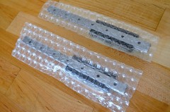 NEW (2) THK SRS12 x180mm Linear LM Rails, (4) SRS12MUU Bearings 2SRS12MUUC1+180L