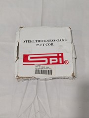 SPI Feeler Stock Roll: 1/2″ Wide, 10′ Long, High Carbon Steel 91-469-7