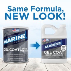 White Gel Coat with Wax & MEKP Catalyst, 6 Color Tints, Fiberglass Repair Kit (1