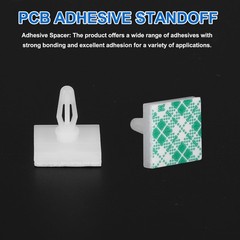 50 Pcs Adhesive PCB Spacer Support Height 0.19″ Fits PCB Hole Dia 3mm to 3.2mm