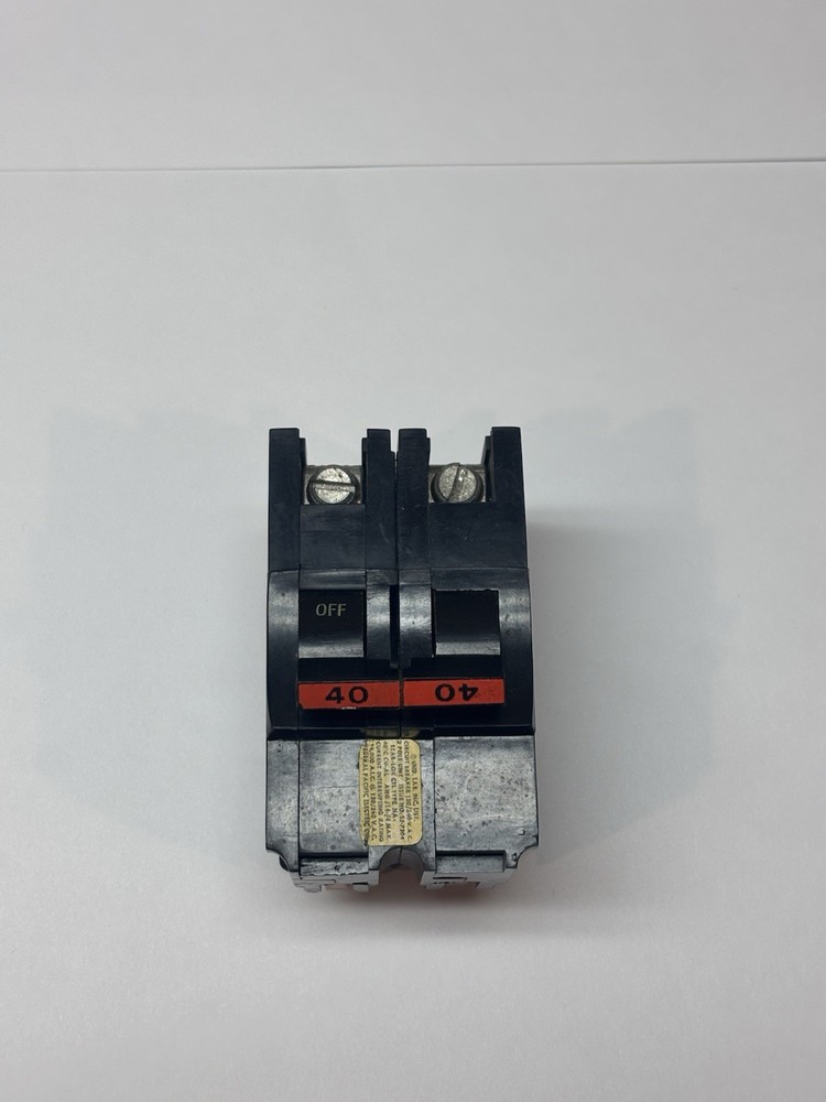 Federal Pacific NA240 40A Circuit Breaker – Black