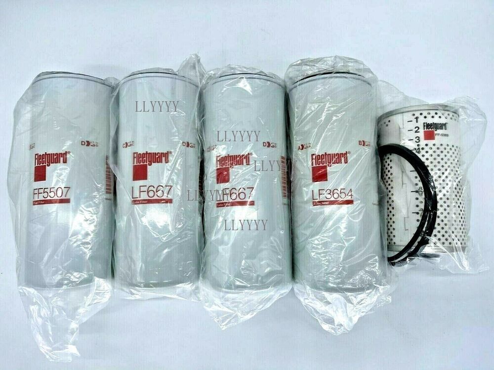 New VOLVO D13 OIL CHANGE KIT, FF5507, 2 LF667, LF3654 FF5369 new
