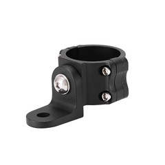Aluminum UTV Roll Bar Flag Whip Light Bracket, 1.75″-2″ 360° Adjustable Mount