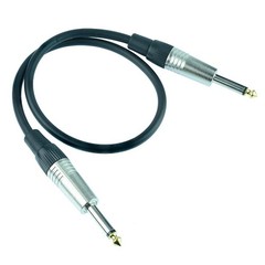5m 6.35mm Mono to Jack Plug Audio Instrument Lead
