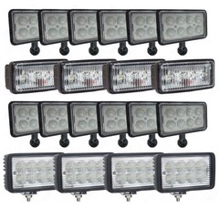 20PCS LED Work Light Kit For John Deere 8100 8200 8300 8400 8110 8210 8310 8410