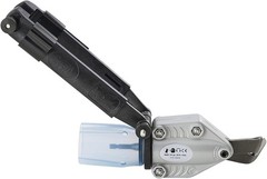 Turbo Shear Metal Roof Cutter – Carbon Steel Blades, Ambidextrous Drill Attac…