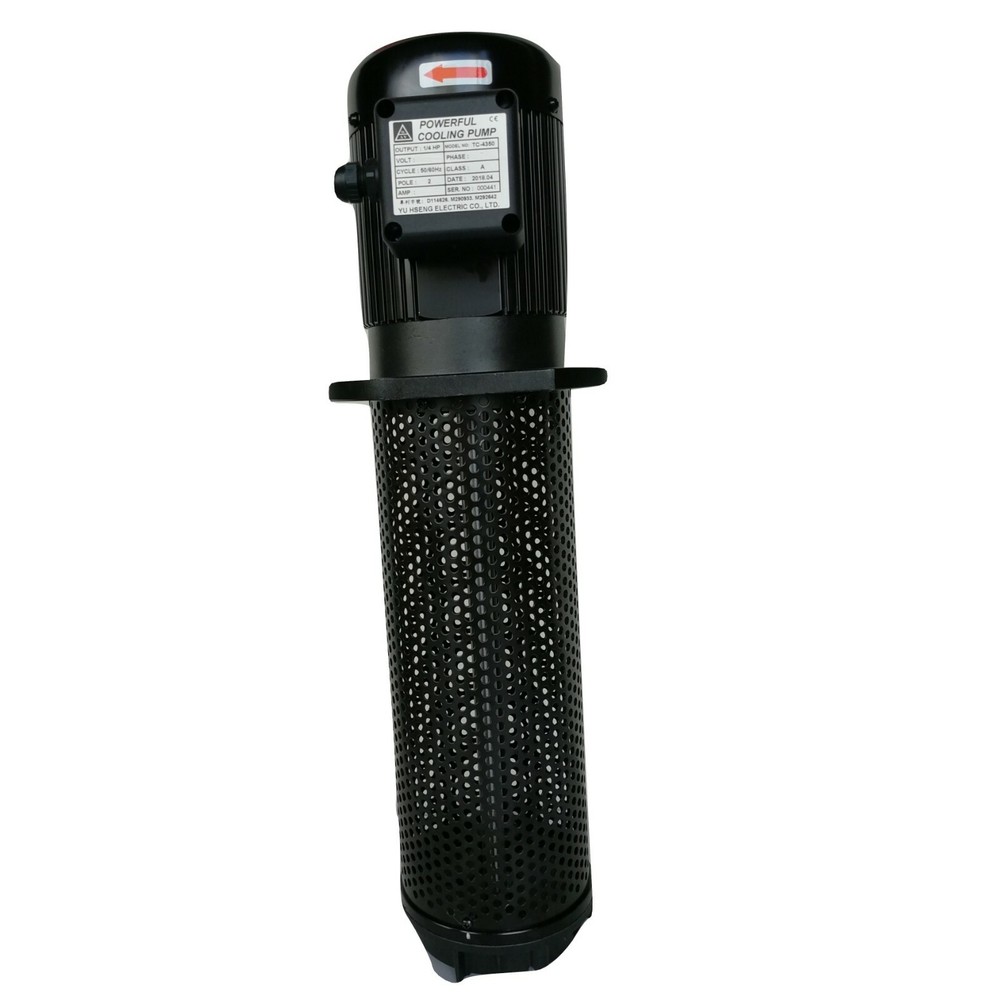 1/4HP Coolant Machine Pump, 3PH 240/480V, 350 mm(13.8″), NPT 3/4″, CNC Milling