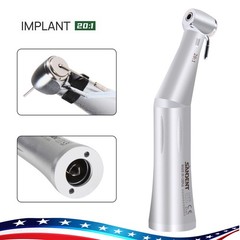 Implant Motor Dental 20:1 Reduction Contra Angle Latch Handpiece For NSK E-Type