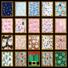 Poly Mailers Christmas Holiday Assortment 10×13