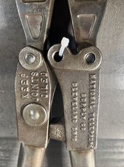 National Telephone Supply Co. Nicropress 51-PEACH Manual Swaging Tool. ID #12