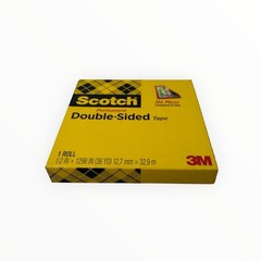 1 Roll Scotch Double-Sided Tape Permanent 1/2″x 1,296″ Clear 3″ Core 665