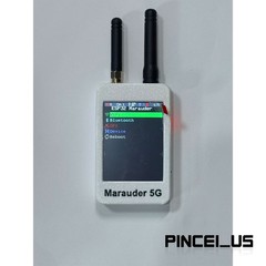 V8 2.4G&5G Dual Band WiFi ESP32 Marauder Development Board with 2.8-inch Screen