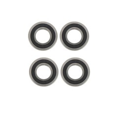 62/32-2RS 4 Pack 32mm Inner Dia 65mm OD 17mm Deep Groove Ball Bearing for CNC