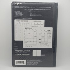 Poppin Work Happy Journal Hard Bound, 1 Subject, Dotted Rule New Sealed