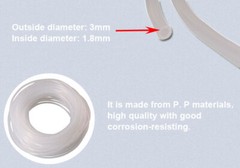 164ft 1.8mm x 3mm ECO Solvent Ink Tube for Mutoh VJ-1204 VJ-1304 RJ-8000 RJ-8100