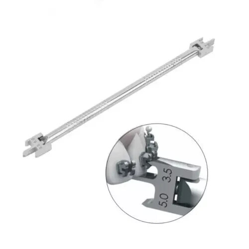 Dental Orthodontic Bracket Locator Placement Gauge Positioner Adjustable 3 Size