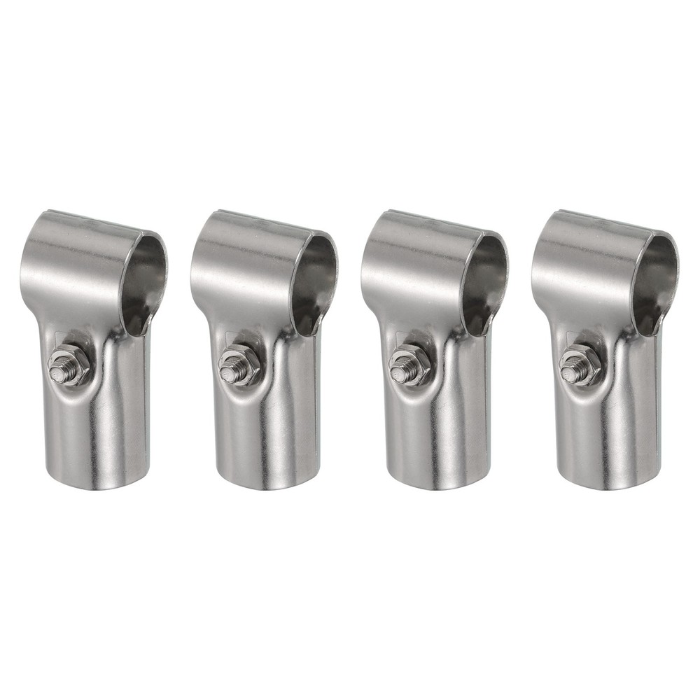 4pcs T Pipe Clamp Connector Chain Link Fence Clamp Fit OD 1 Inch 25mm