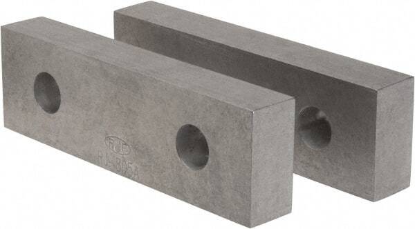 Gibraltar 8-1/8″ Wide x 2-1/2″ High x 1-1/4″ Thick, Flat/No Step Vise Jaw Sof…