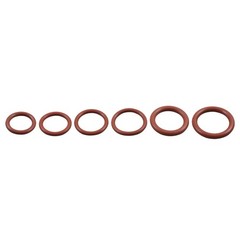 180 Pcs O-Ring Brown Metric FKM O-Ring Kit Fit High Heat Applications with Box