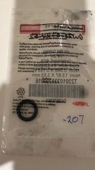 DUPONT KALREZ AS568 O-RING K-207 0.546 X 0.139in 13.87 X 3.53 mm NEW