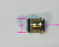 SMC Straight Cartridge Fitting 1/4 Accuair VU4, Air Lift 3S, 3P, 3H Replacement
