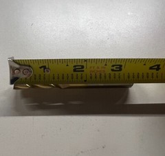 415B-F-12 3/8″ 4FL HS M2 8% cobalt END MILL L:2.041in
