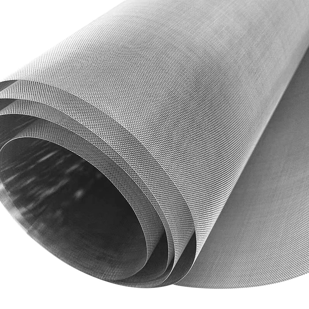 Stainless Steel Mesh Sheets Mesh Fabric Roll Wire Mesh Screen Heat Resistant Met