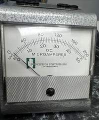 Protection Controls – DC Microammeter Flame Safeguard Meter 0-50UA 0-200UA