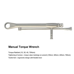 Implant Torque Wrench Hiossen Osstem Torque Hand Driver Multi Abutment Machine