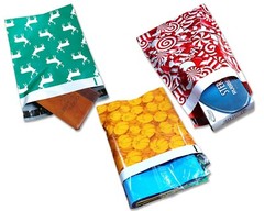 10×13″ Fall, Winter, Christmas Candy Cane, Pumpkin, Deer Poly Shipping Mailers