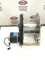 Hannay Reels P56AN238 12V DC Hydraulic Hose Reel w/Electric Rewind 634403