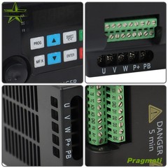 2.2 KW 3 HP VFD 220 V 1 to 3 Phase Variable Frequency Drive Inverter NEW