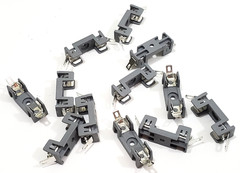 Lot of 12 Littelfuse 354001GY Fuse Holders 30 Amp 300 Volt For 3AG Style Fuses