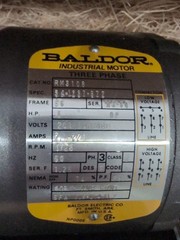 Baldor Industrial Motor RM3108 .5HP 1725RPM 208-230/460V Frame Size 56 Brand New