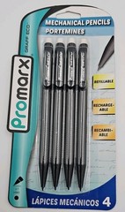 Promarx Mechanical Pencils Pack of 4 ~0.7 HB#2