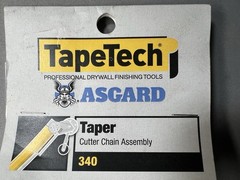 TapeTech 340 Asgard Taper Cutter Chain Assembly Tape Tech 340 NEW
