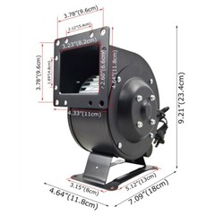 110V Small Centrifugal Fan 120W 2600r/min Snail Blower Blower Fan Durable