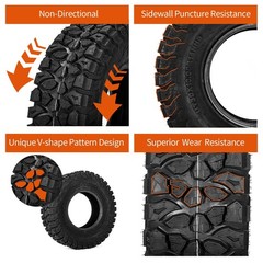32x10R15 UTV Tires, All Terrain 10PR UTV