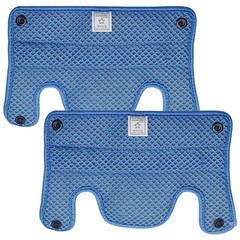 2 PCS Washable Snap On Hard Hat Mesh Sweatband Liner Safety Helmet Accessory