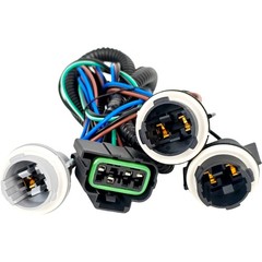 2X Tail Lamp Wiring Harness 15824514 15824515 Fit for GMC Sierra 1500 2007-2010