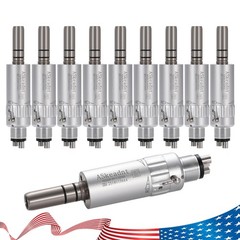 5* NSK Style Dental Slow Low Speed Handpiece Air Motor E-type 4 Holes Micromotor