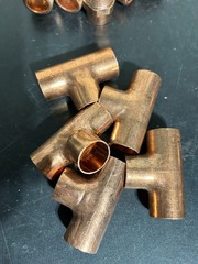 75 -NIBCO MUELLER EPC 3/4″ COPPER FITTINGS SWEAT SOLDER MADE IN USA