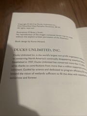 Ducks Unlimited, Inc. Waterfowler’s Journal 2014 Illustrated Fabric Hardcover