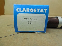 Clarostat Resistor VK100NA 15 Ω OHM OHMS New